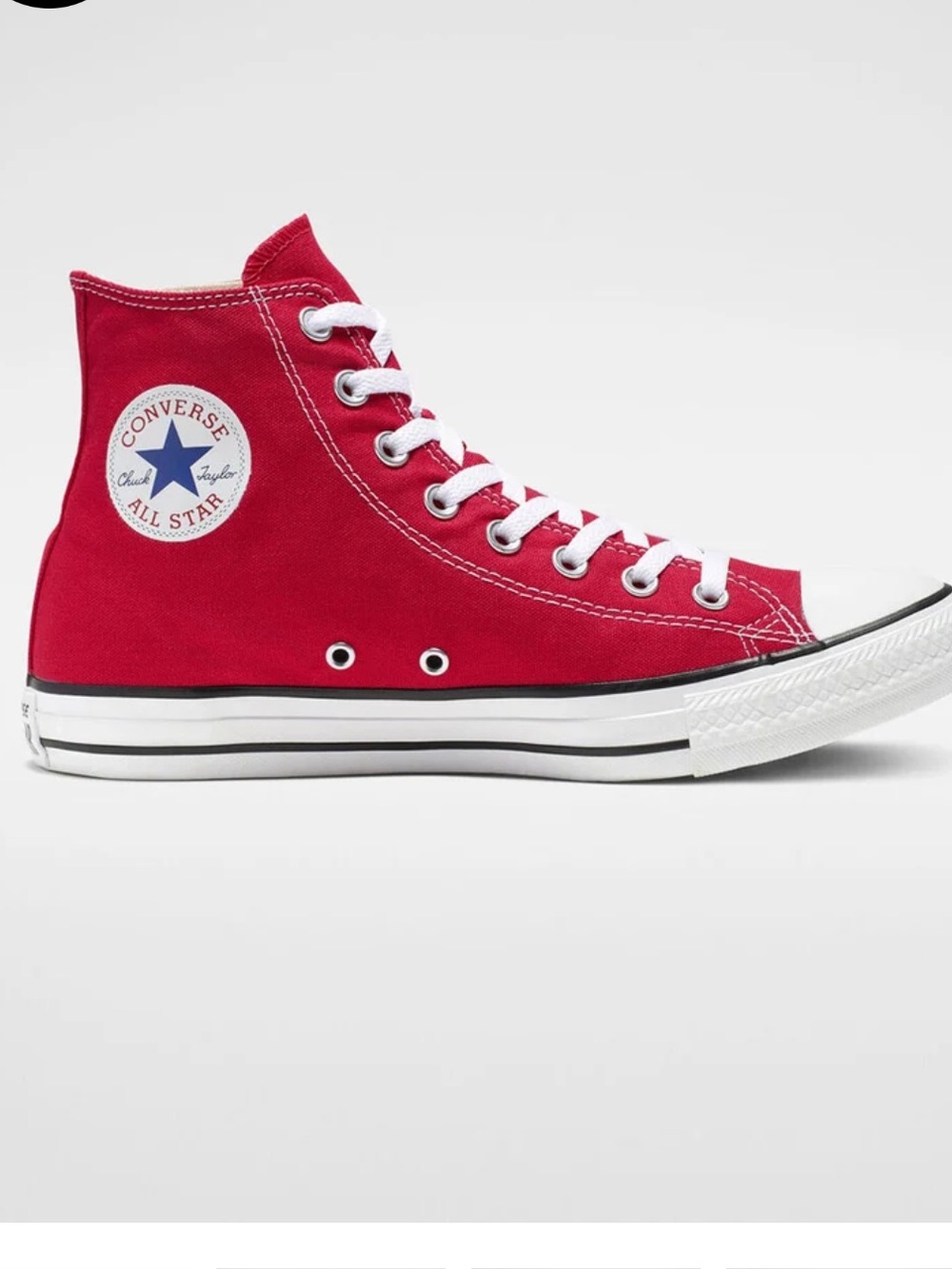 Converse High Top Sneakers in Red
